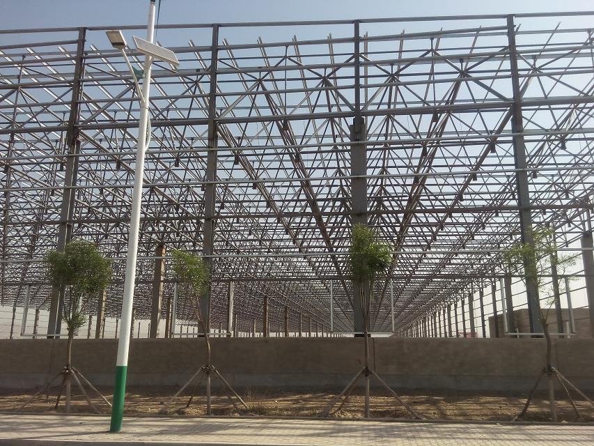 福鼎汽车工业厂房网架